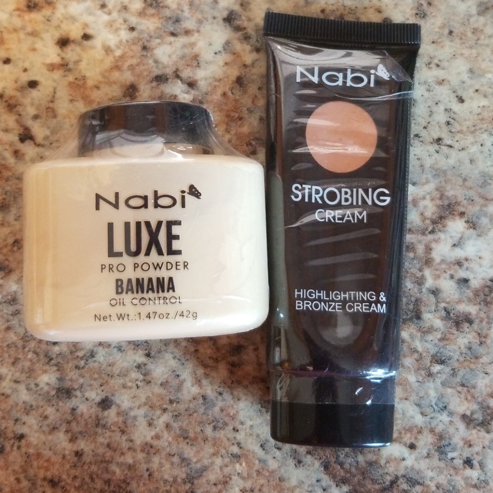 Banana pro powder oil control, strobing cream